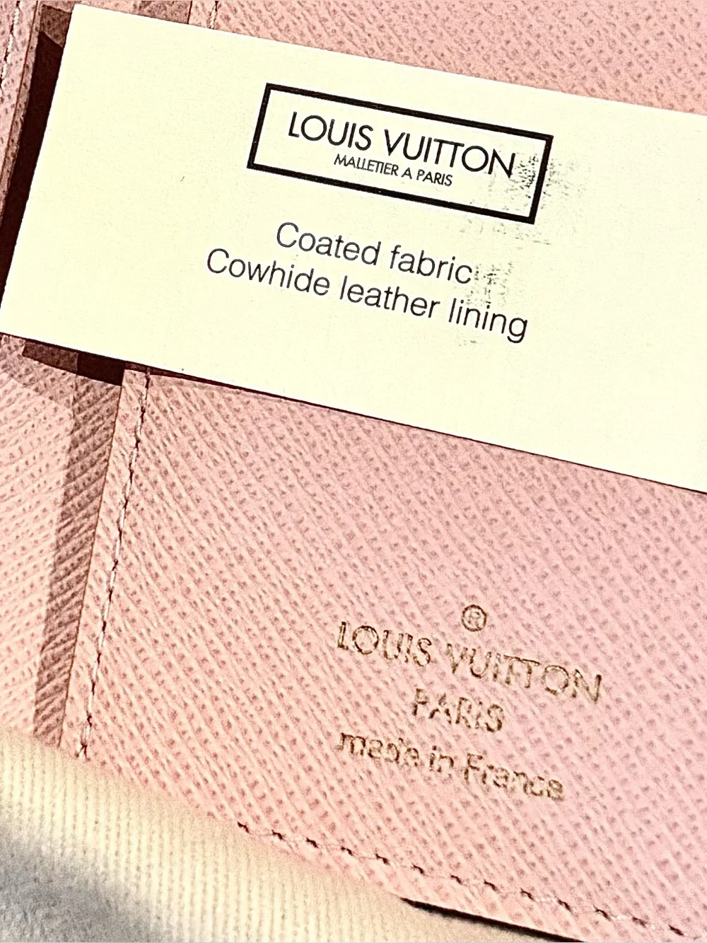 NWT Louis Vuitton • Victorine Wallet • Signature Monogram Rose Ballerine • M6236